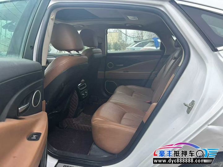 18年吉利博瑞轿车抵押车出售