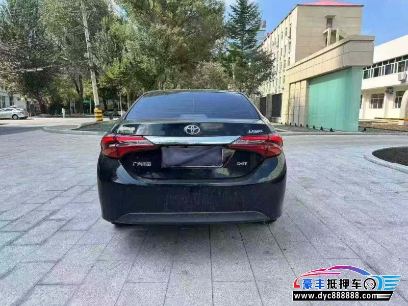 19年丰田雷凌轿车抵押车出售