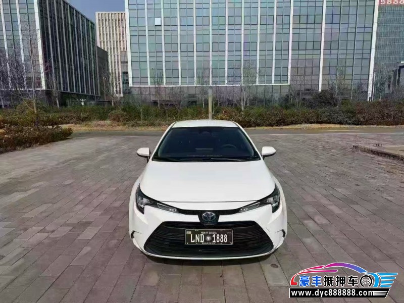 抵押车出售23年丰田雷凌轿车