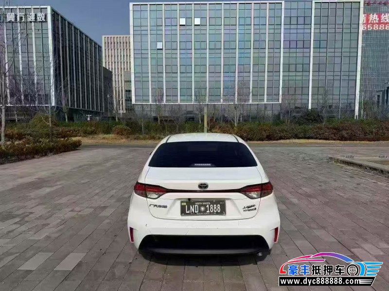 23年丰田雷凌轿车抵押车出售