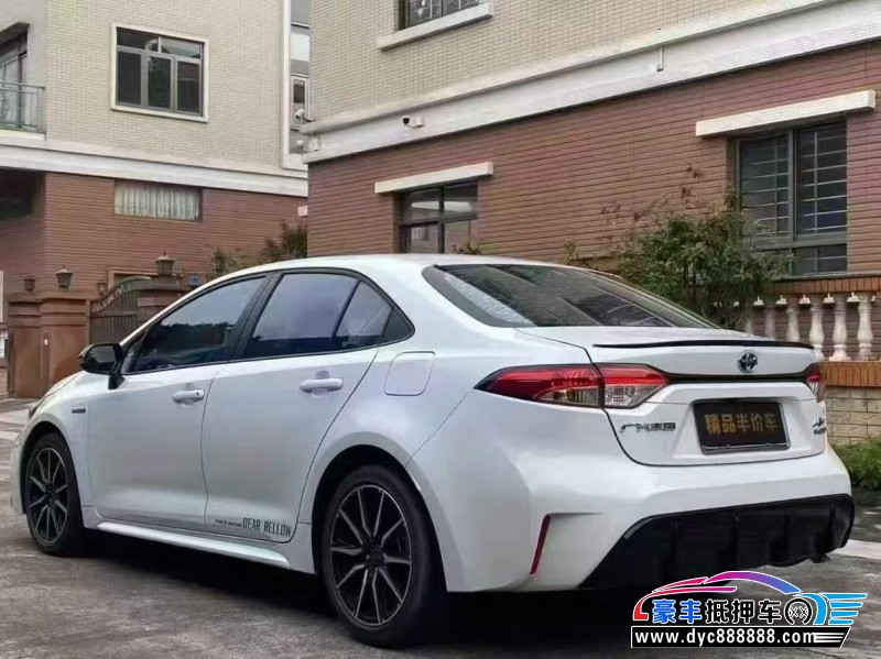 23年丰田雷凌轿车抵押车出售