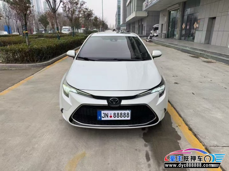 21年丰田雷凌轿车抵押车出售