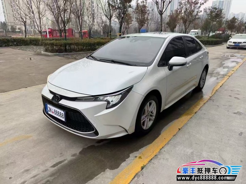 21年丰田雷凌轿车抵押车出售