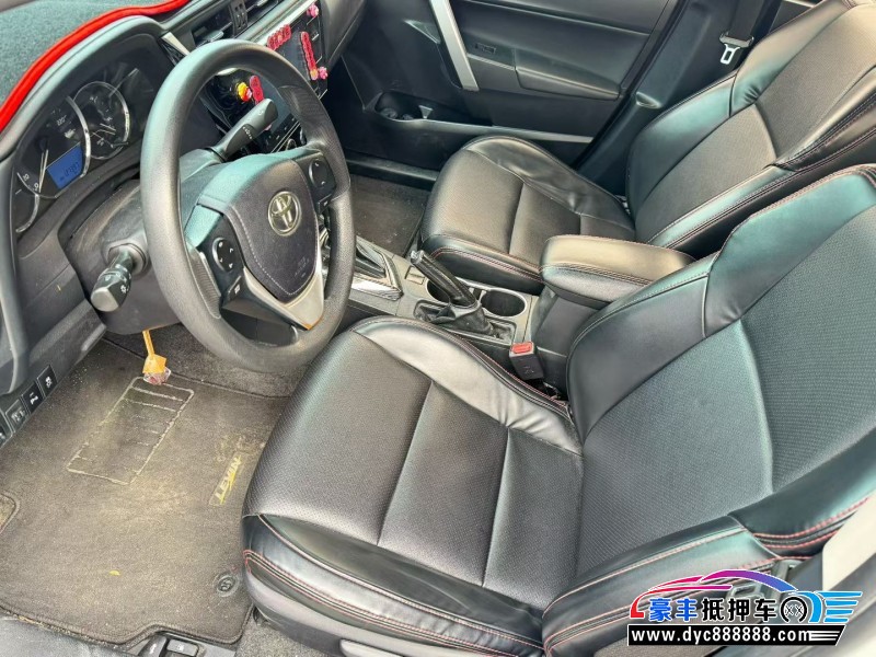 18年丰田雷凌轿车抵押车出售