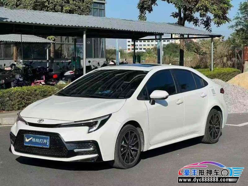 24年丰田雷凌轿车抵押车出售