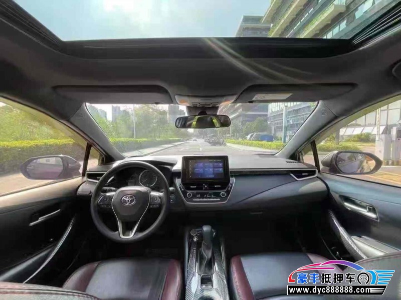 21年丰田雷凌轿车抵押车出售