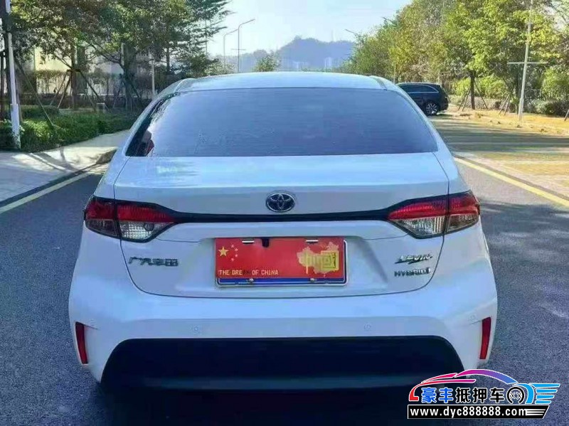 23年丰田雷凌轿车抵押车出售