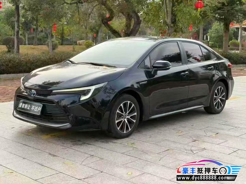 24年丰田雷凌轿车抵押车出售