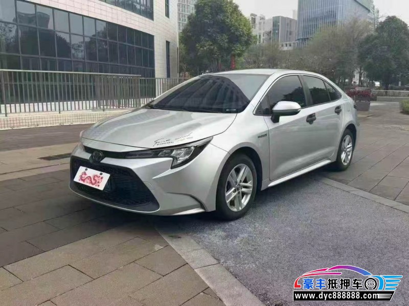 21年丰田雷凌轿车抵押车出售