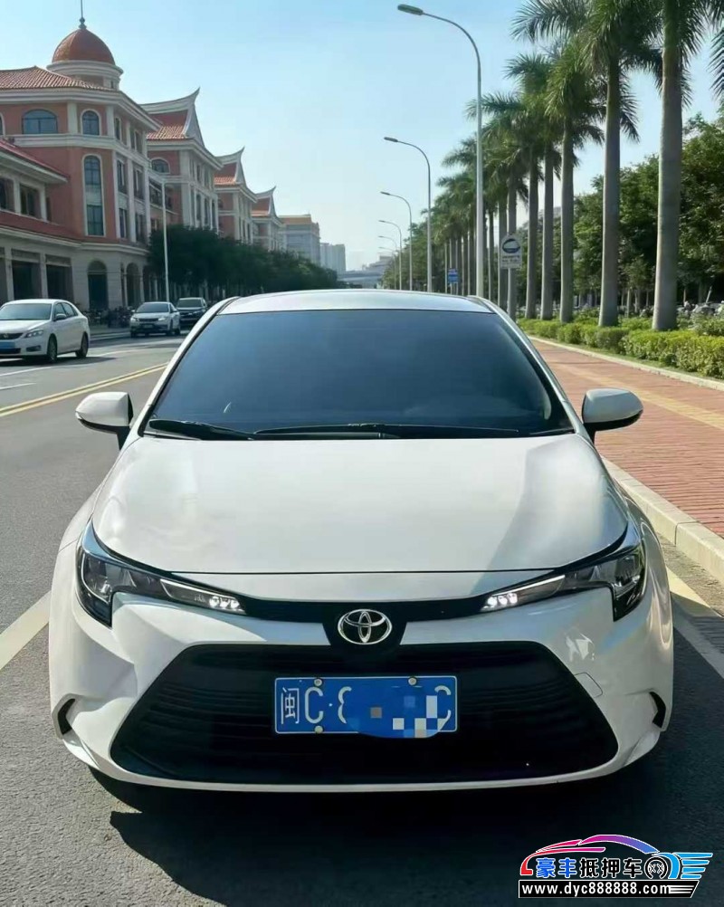 抵押车出售23年丰田雷凌轿车