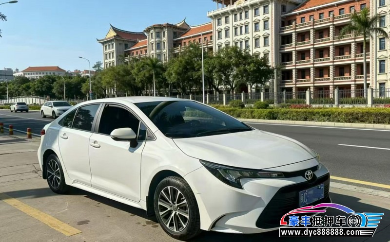 23年丰田雷凌轿车抵押车出售