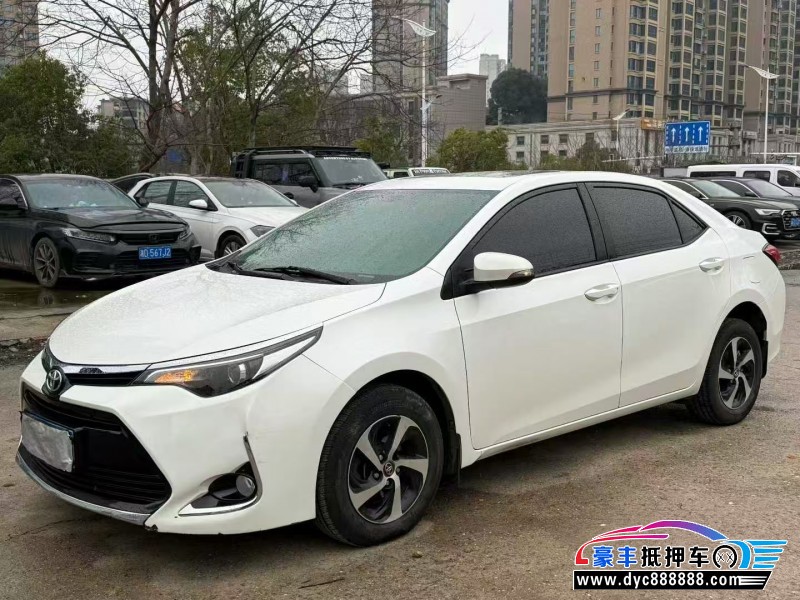 18年丰田雷凌轿车抵押车出售