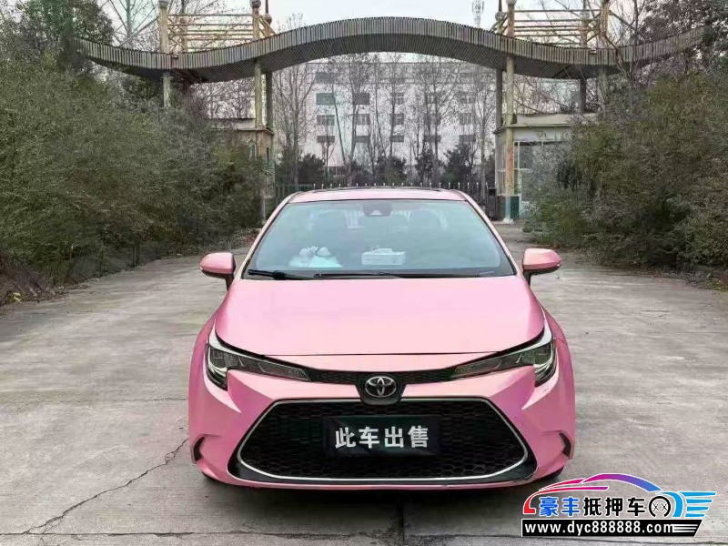 抵押车出售19年丰田雷凌轿车