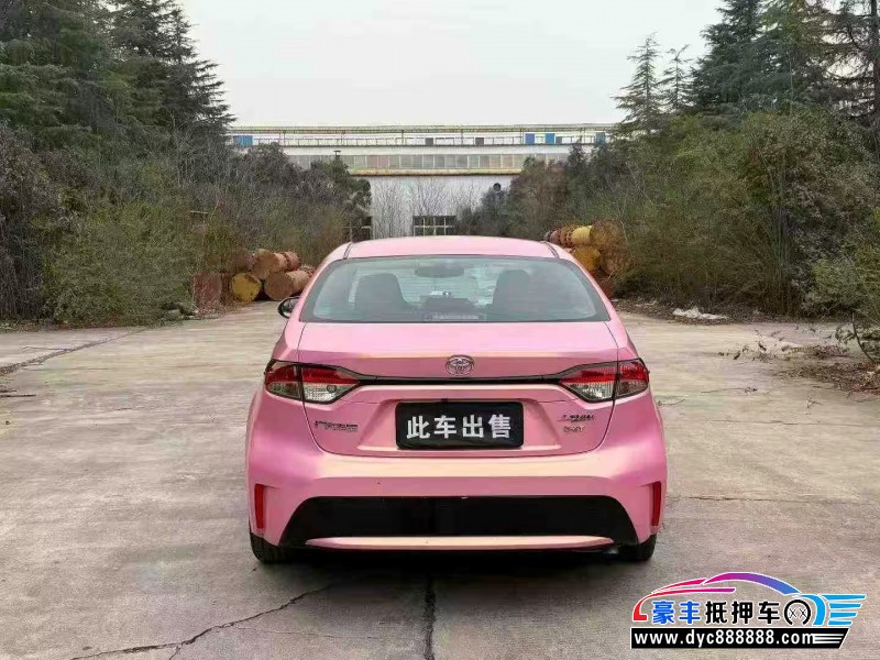 19年丰田雷凌轿车抵押车出售
