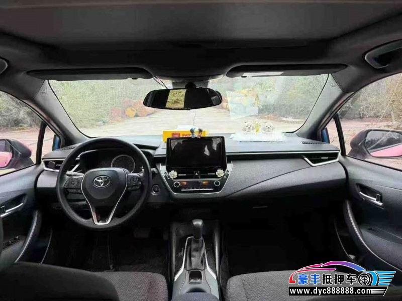 19年丰田雷凌轿车抵押车出售