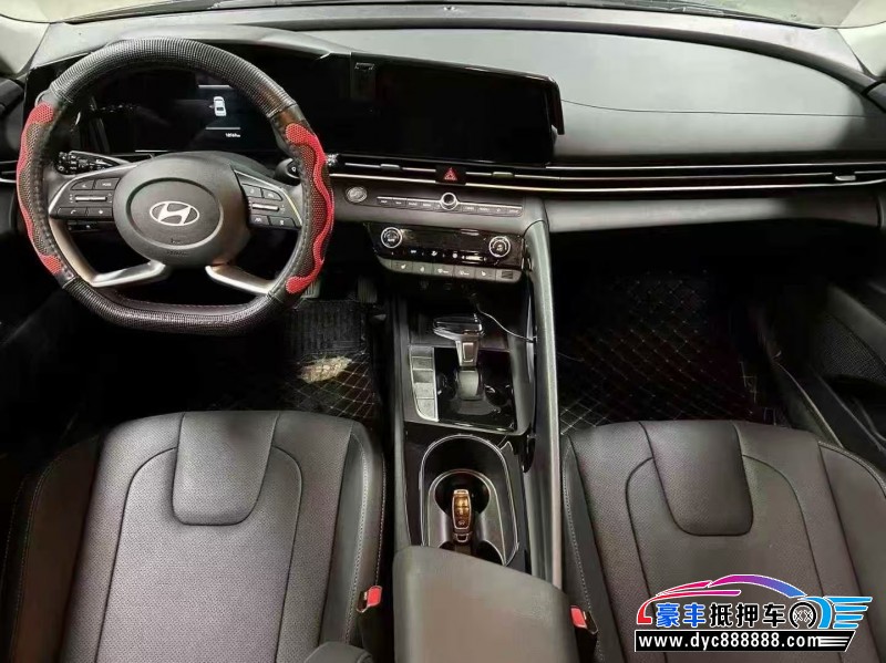 24年现代伊兰特轿车抵押车出售