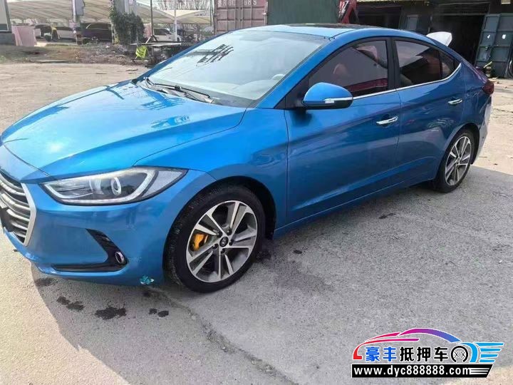 16年现代领动轿车抵押车出售