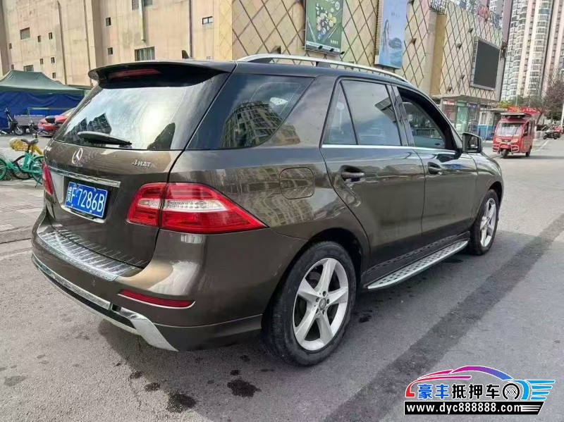 15年奔驰MLSUV抵押车出售
