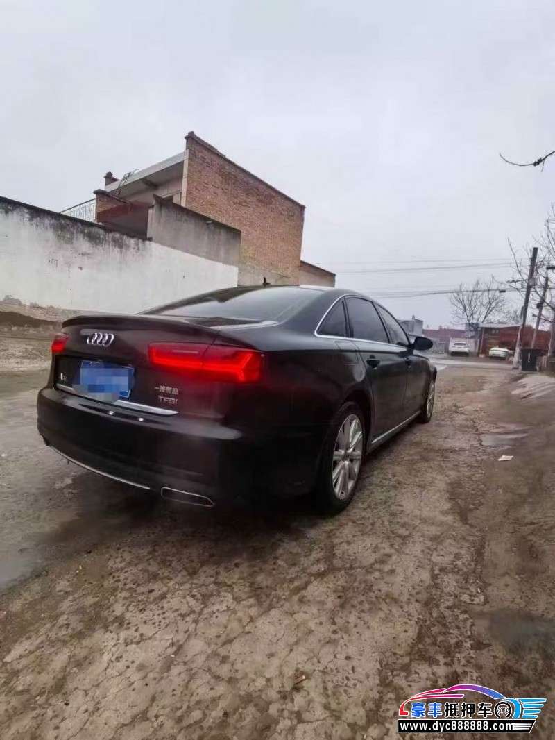 18年奥迪A6L轿车抵押车出售