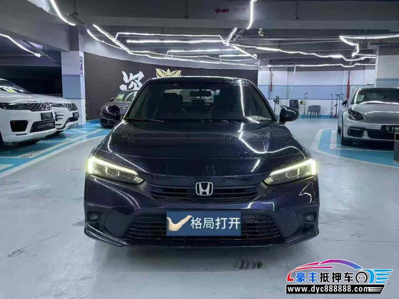 抵押车出售23年本田思域轿车