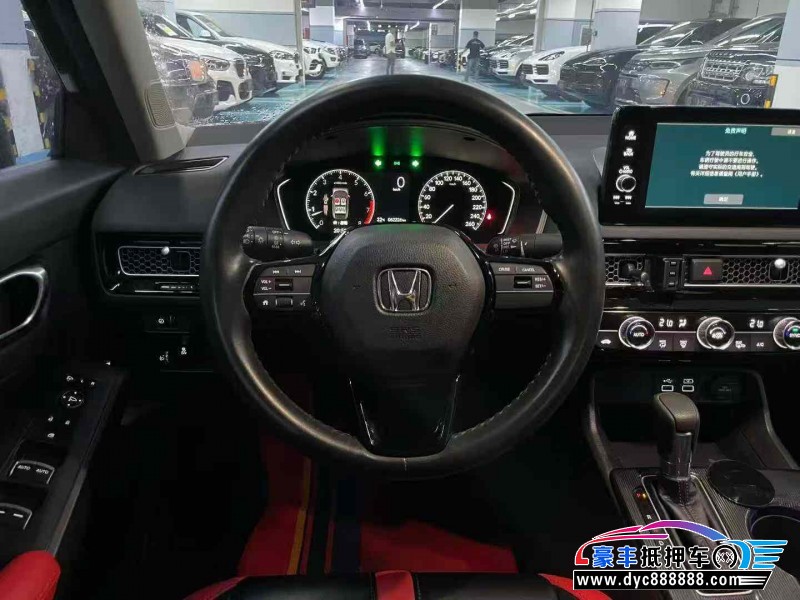 23年本田思域轿车抵押车出售