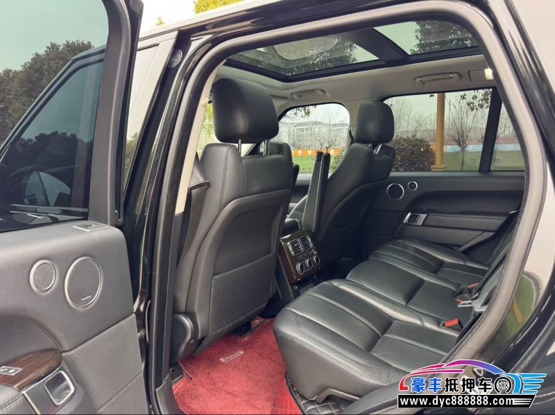 18年路虎揽胜行政轿车抵押车出售