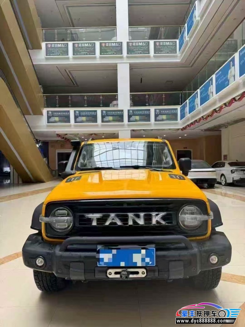 抵押车出售23年WEY坦克300轿车