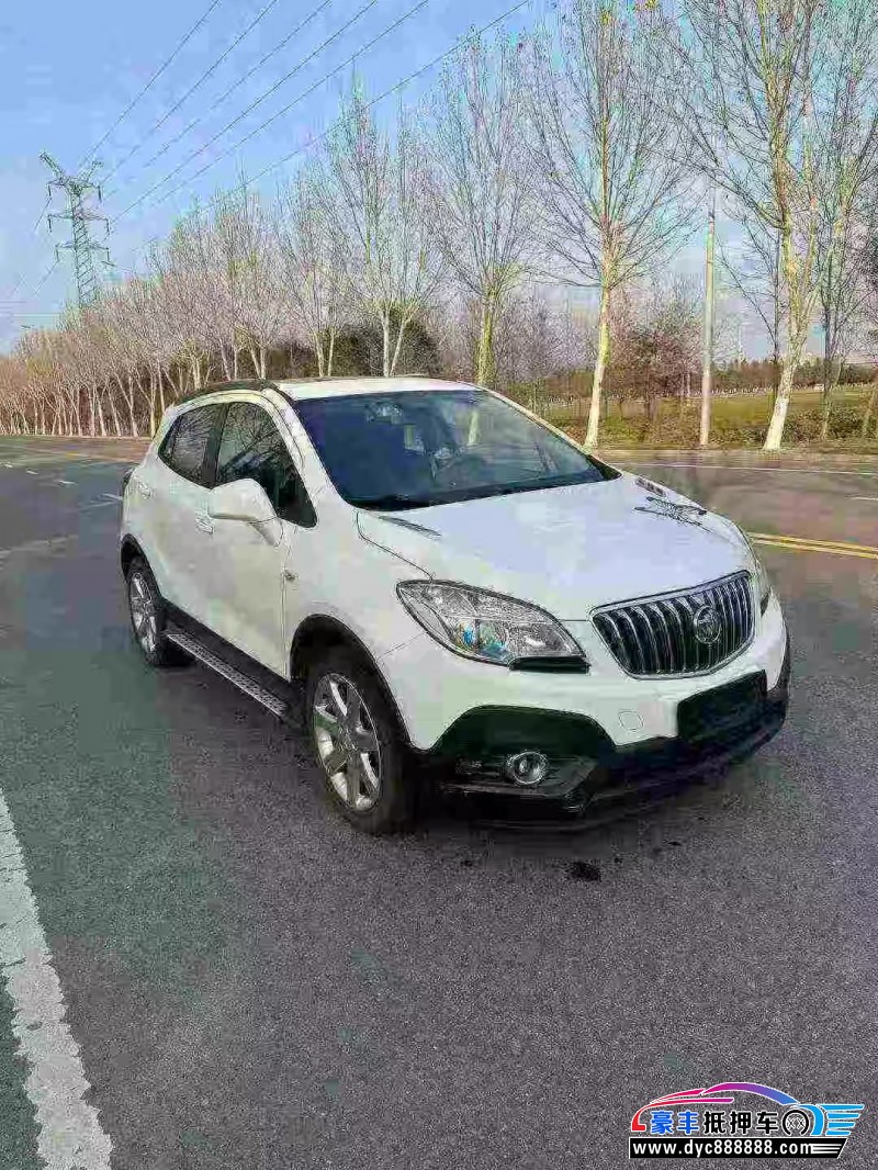 13年别克昂科拉轿车抵押车出售