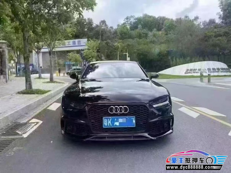 抵押车出售17年奥迪S7轿车
