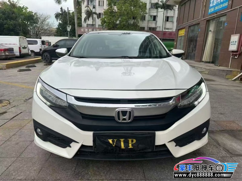 抵押车出售17年本田思域轿车