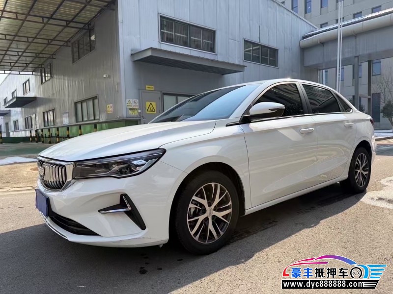 24年吉利帝豪轿车抵押车出售