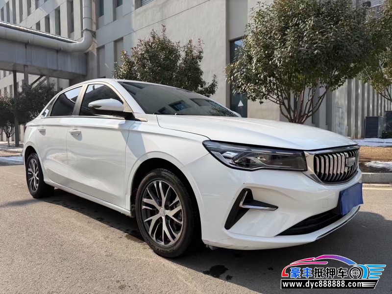 24年吉利帝豪轿车抵押车出售