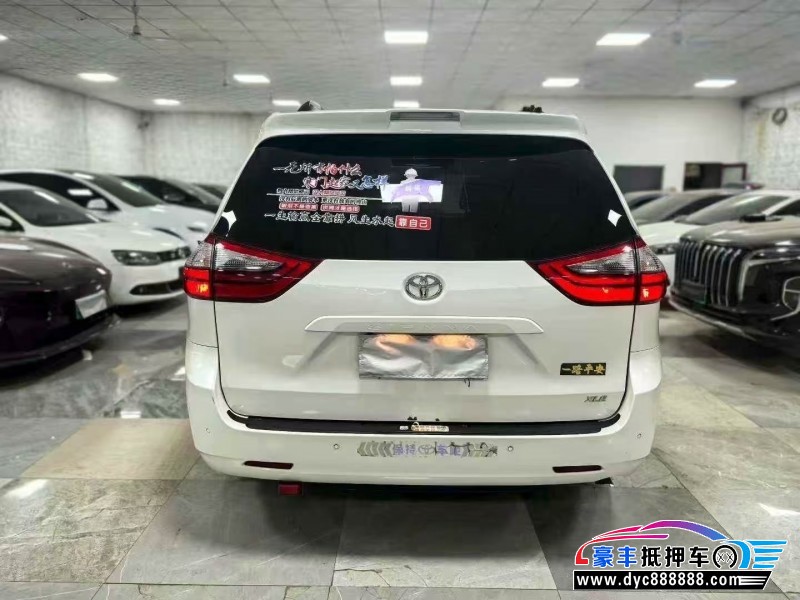 20年丰田塞纳MPV抵押车出售