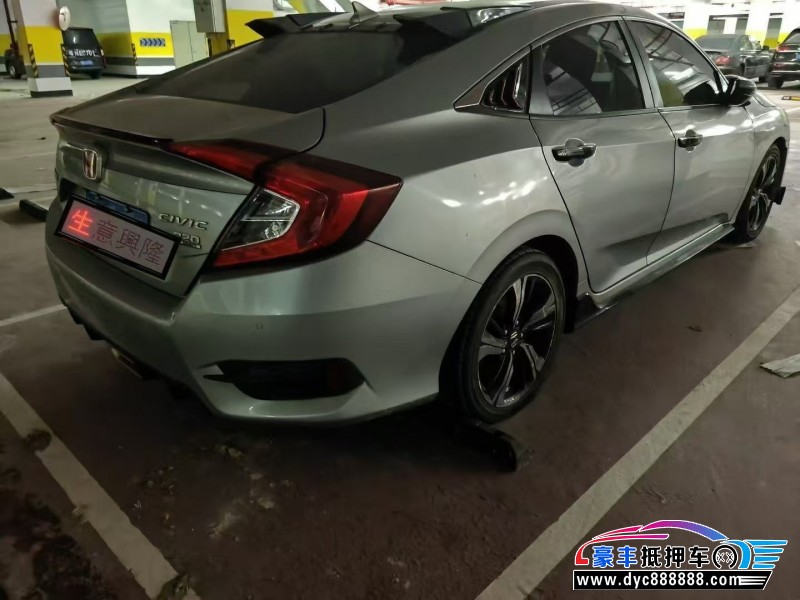 21年本田思域轿车抵押车出售