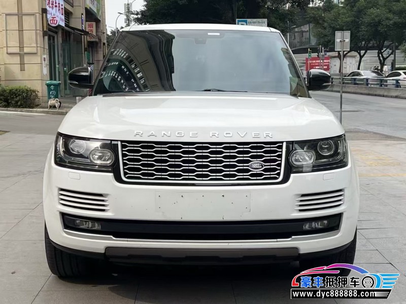 17年路虎揽胜行政SUV抵押车出售