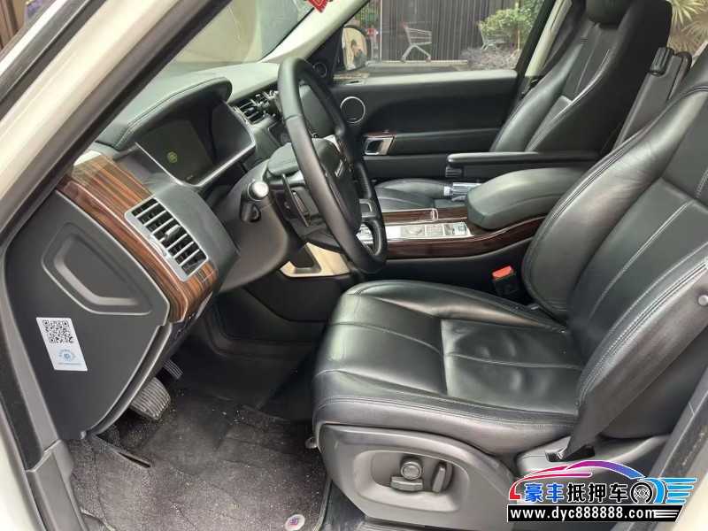 17年路虎揽胜行政SUV抵押车出售