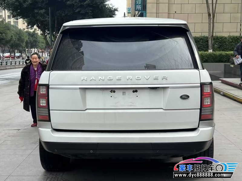 17年路虎揽胜行政SUV抵押车出售