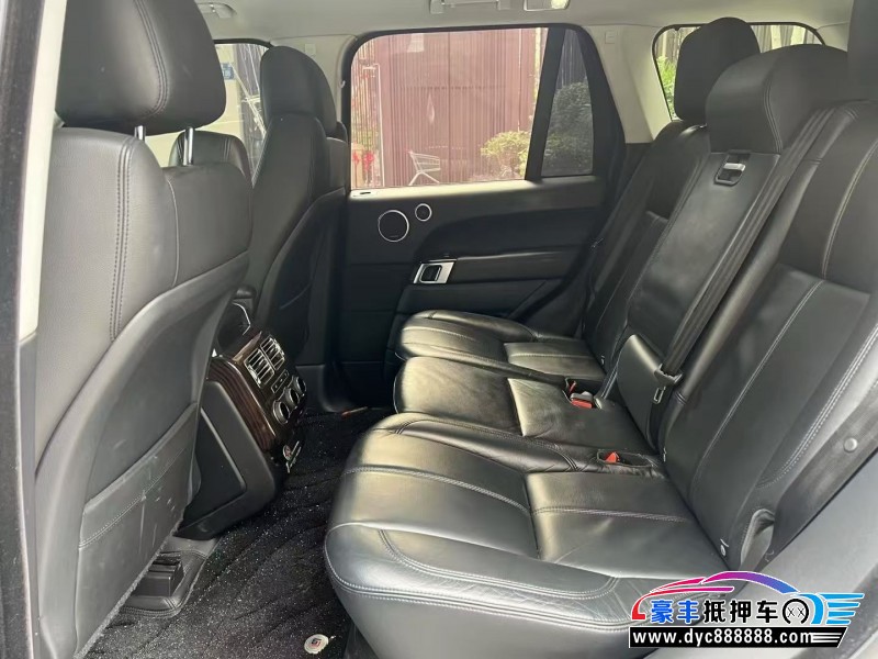 17年路虎揽胜行政SUV抵押车出售