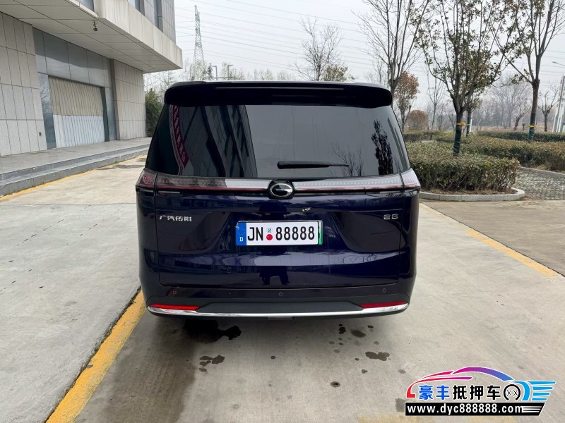 24年传祺e8轿车抵押车出售