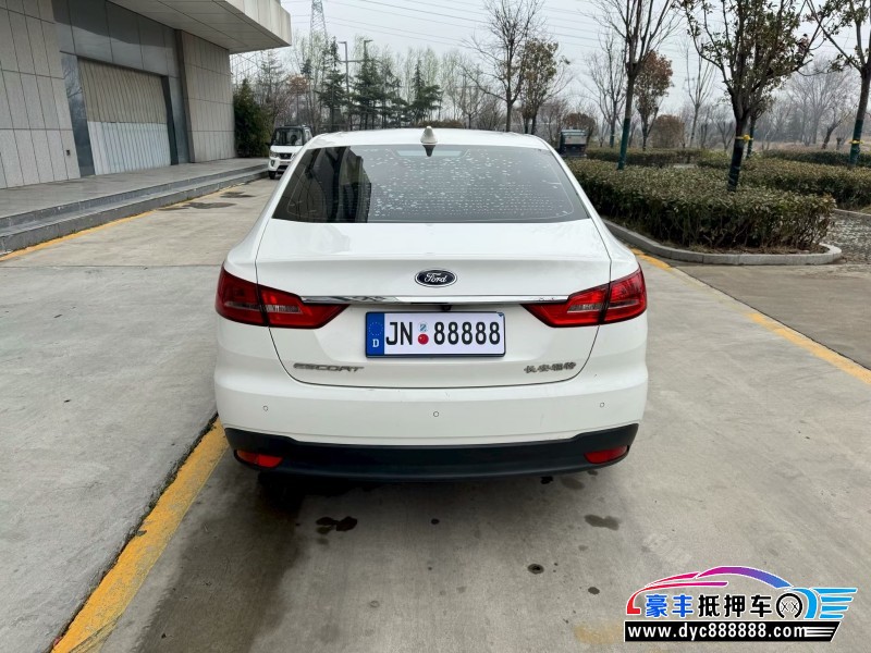 19年福特福睿斯轿车抵押车出售