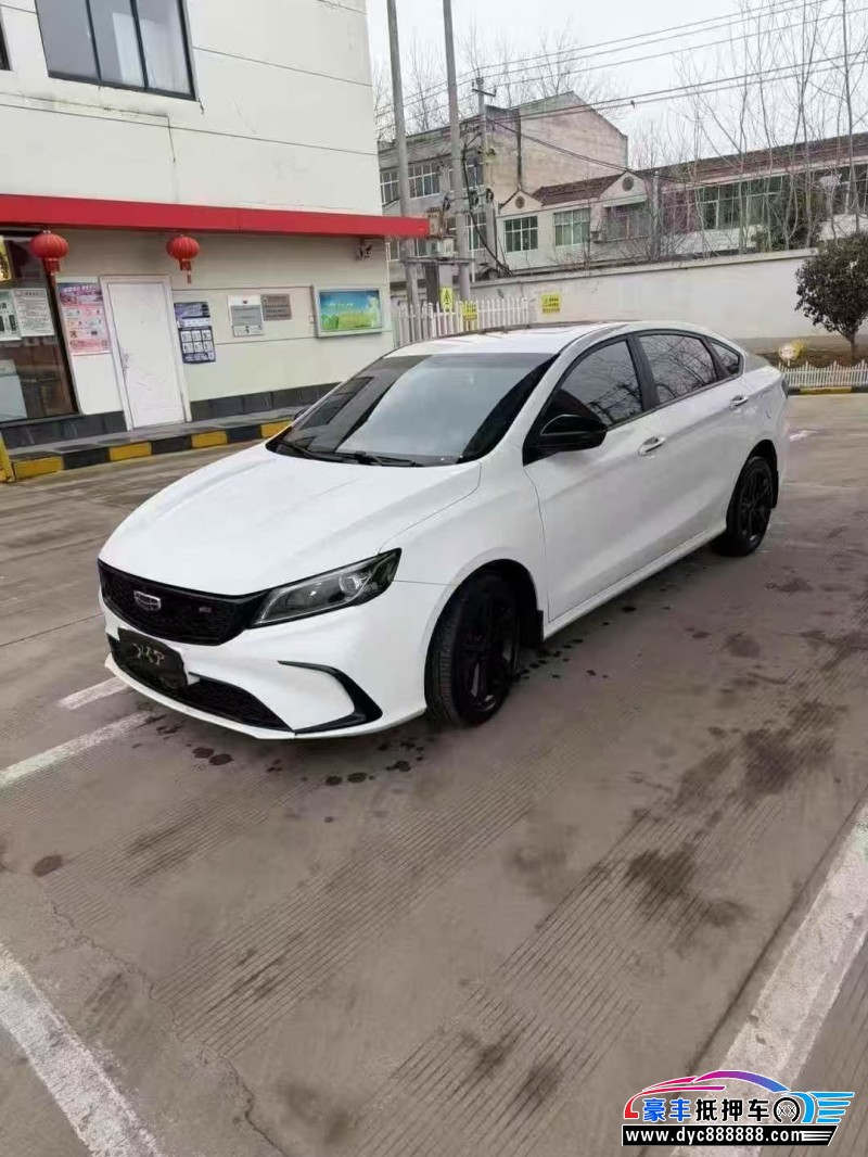 21年吉利缤瑞轿车抵押车出售