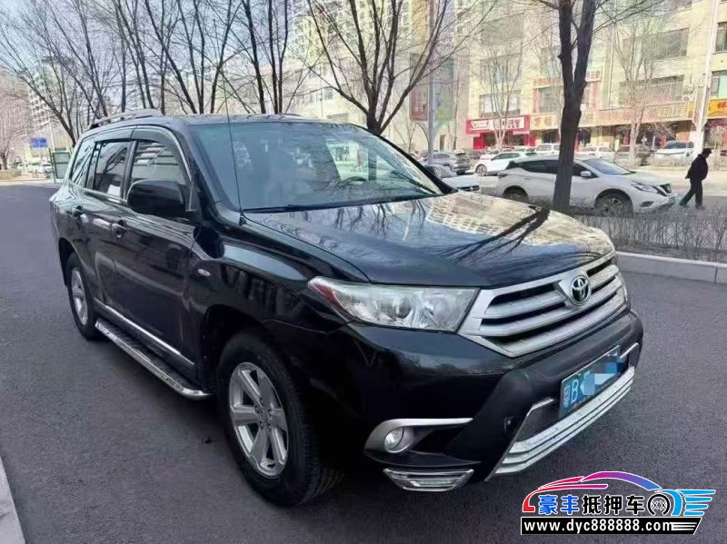 14年丰田汉兰达轿车抵押车出售