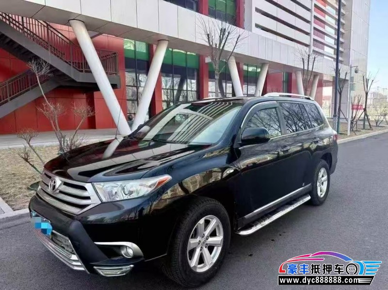 14年丰田汉兰达轿车抵押车出售