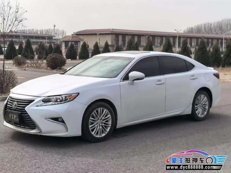 17年雷克萨斯ES轿车抵押车出售