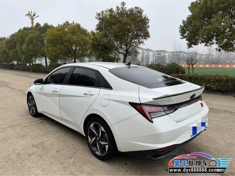 22年现代伊兰特轿车抵押车出售