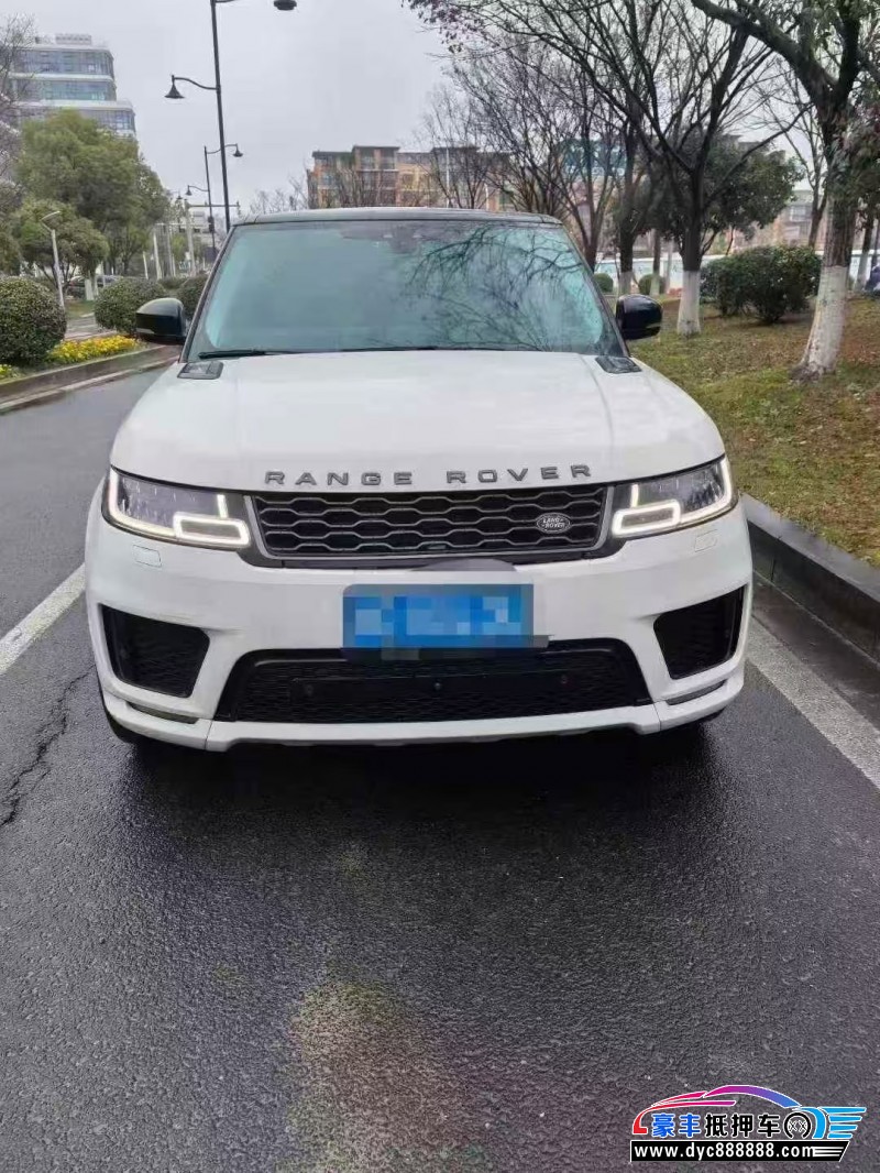 20年路虎揽胜运动轿车抵押车出售