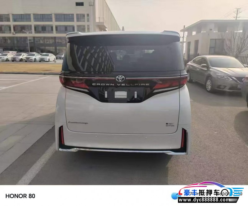 23年丰田威尔法轿车抵押车出售