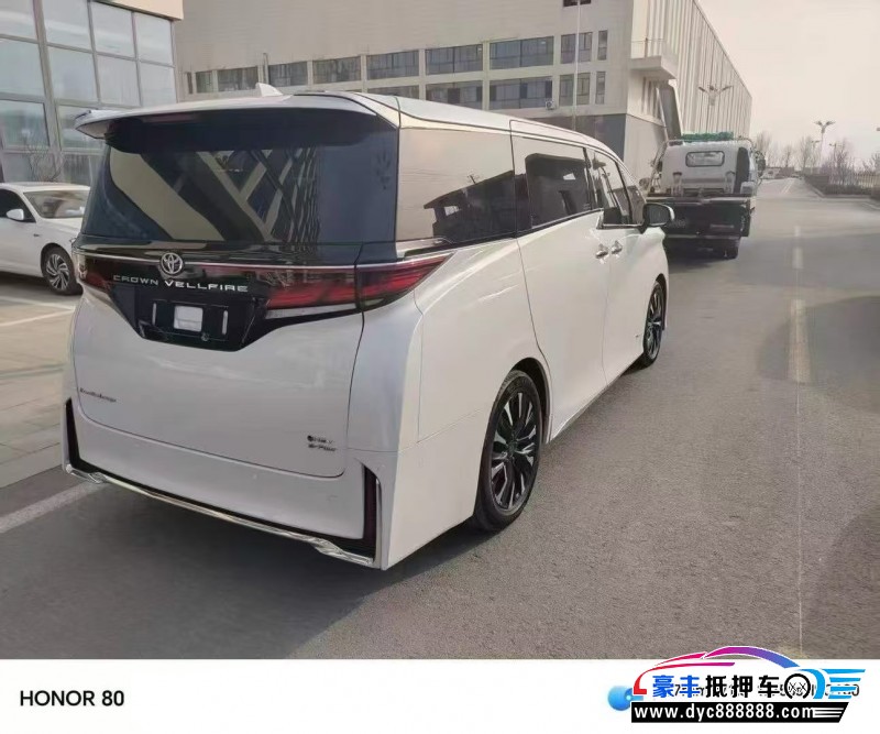 23年丰田威尔法轿车抵押车出售