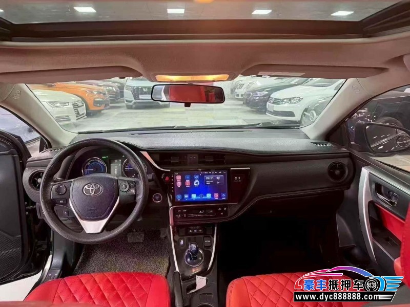 18年丰田雷凌轿车抵押车出售