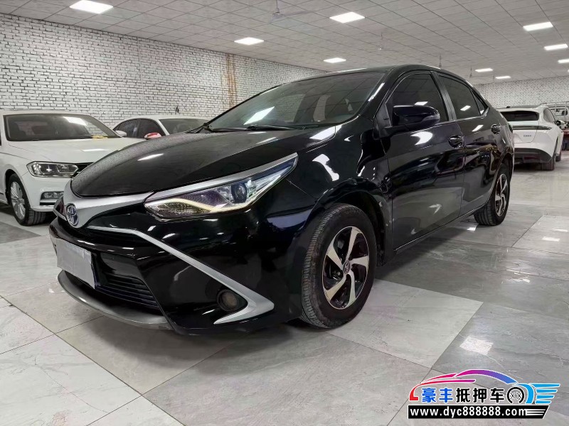 18年丰田雷凌轿车抵押车出售